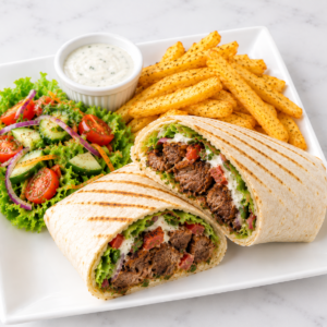 Lamb Shish Wrap