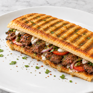Lamb Shish Kebab Panini